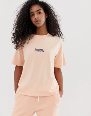 Lonsdale Boxy T-shirt - Pink