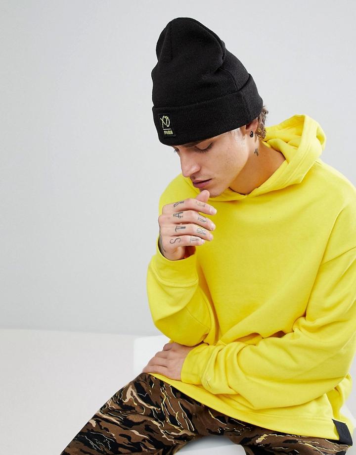 Puma X Xo Beanie In Black 02161302 - Black