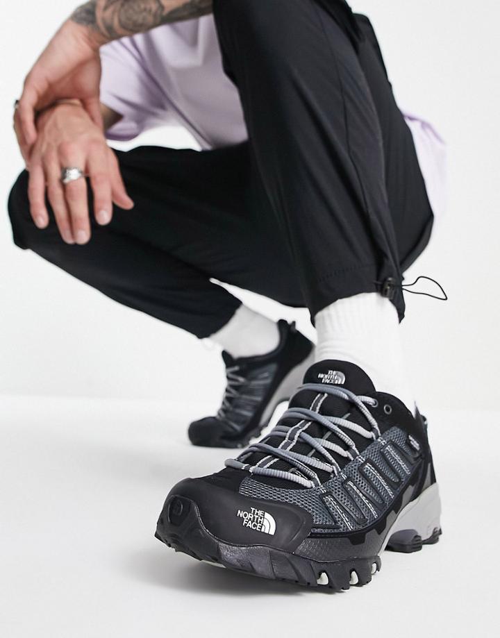 The North Face Ultra 109 Wp Sneakers In Black And Gray