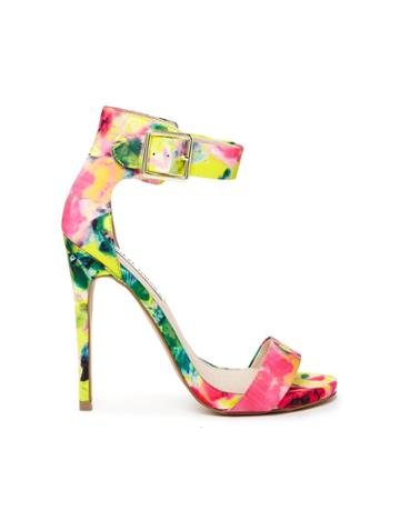 Steve Madden Marlenee Floral Print Heeled Sandals