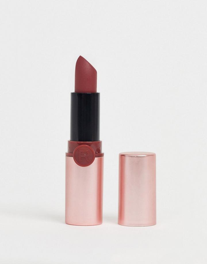 Revolution Powder Matte Lipstick In Bon Bon-no Color