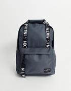 Hxtn Supply Taped Logo Backpack In Gray
