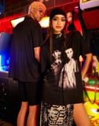 Reclaimed Vintage X Stranger Things Unisex Shirt With Eleven & Mike Print-multi