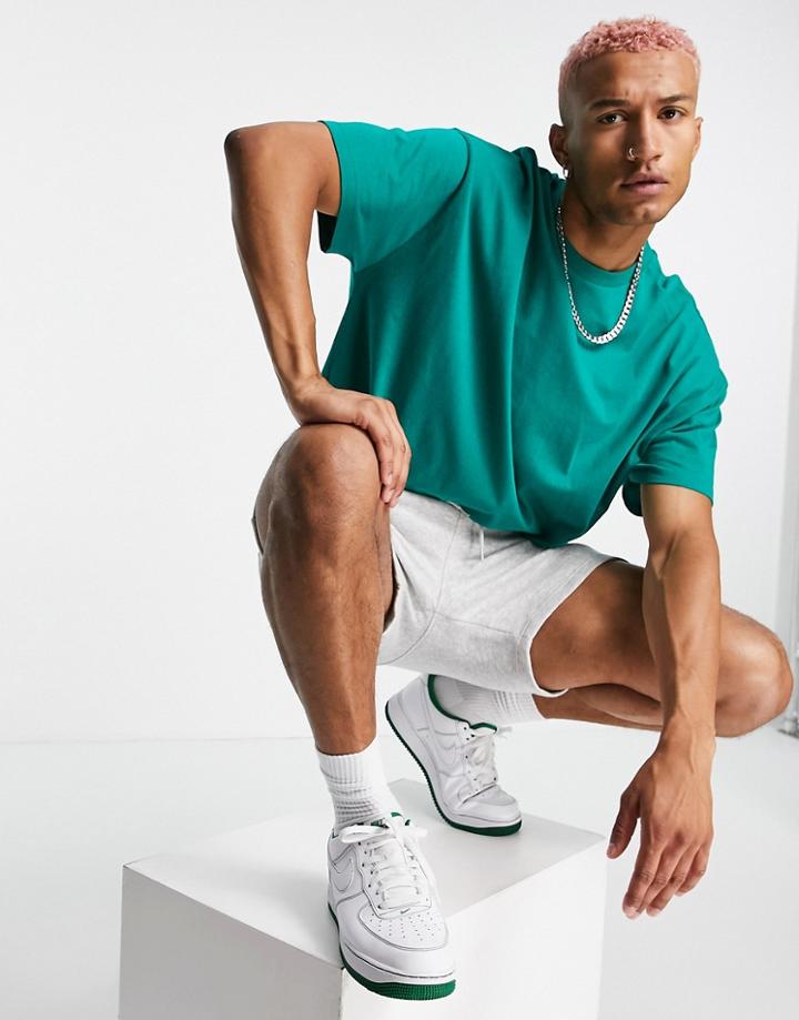 Asos Design Oversized T-shirt In Green