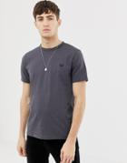 Fred Perry Tonal Ringer T-shirt In Gray - Gray