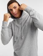 Jack & Jones Originals Mix And Match Script Logo Hoodie-grey