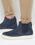 Hilfiger Denim Cupsole Chelsea Boots - Navy