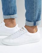 Puma Basket Tech Sneakers In White 36316303 - White