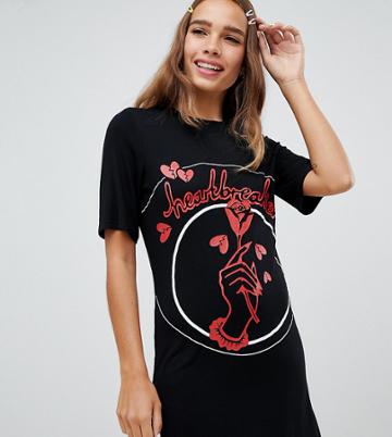 Cli Cli By Clio Peppiatt T-shirt Dress - Black