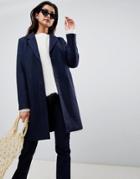 Vila Tailored Coat-navy