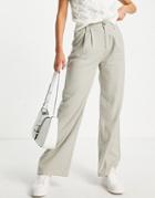 Hollister High Rise Vintage Baggy Pants In Gray