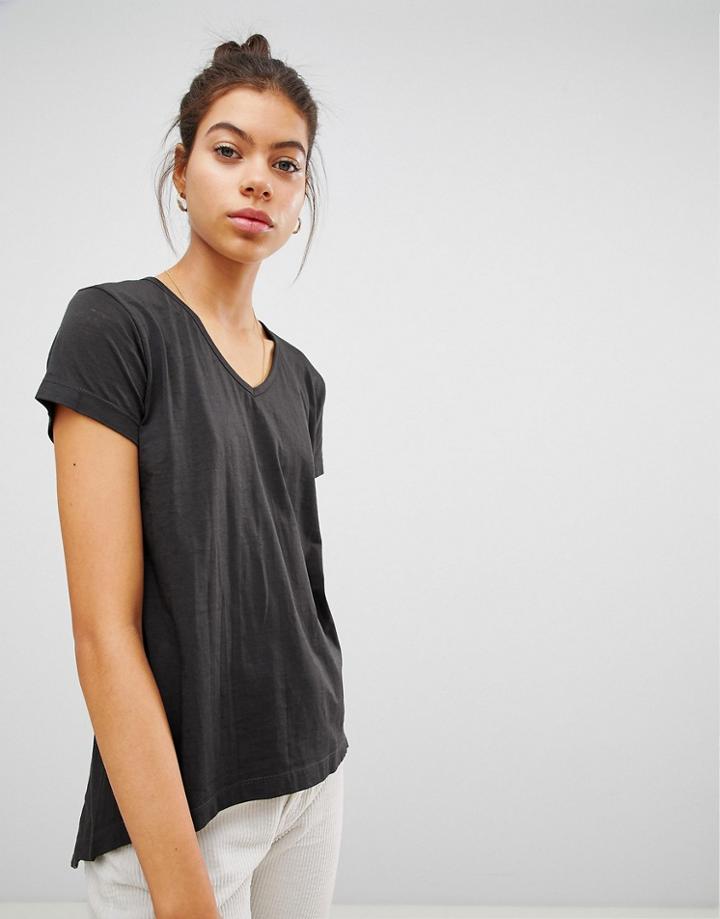 Blend She Drea Burnout T-shirt - Black