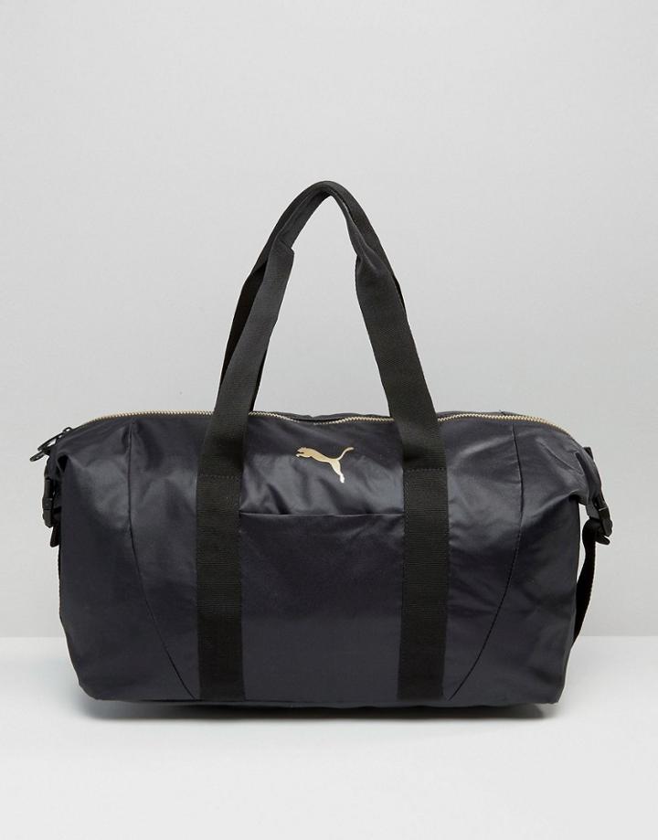 Puma Holdall Bag In Black - Black