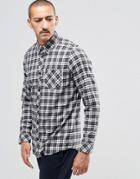 Carhartt Wip Checked Shawn Shirt In Regular Fit - Blue