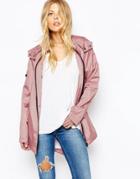 Asos Pac A Trench - Pink