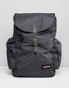 Eastpak Austin Backpack With Stitch Dot Print 18l - Black