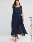 Junarose Mynte Maxi Dress - Black Iris
