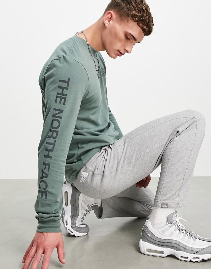 The North Face Hit Long Sleeve T-shirt In Green