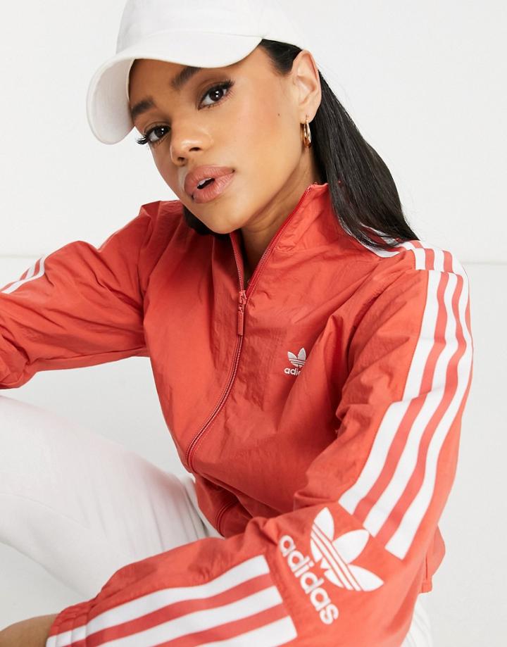 Adidas Nylon Track Jacket In Multi