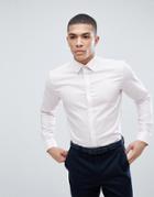Esprit Regular Fit Smart Shirt In Stripe - Pink