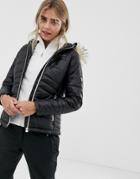 Dare 2b Ski Jacket With Fur Hood-black