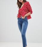 River Island Harper Mid Authentic Skinny Jeans - Blue