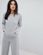 Vila Clean Sweatshirt - Gray