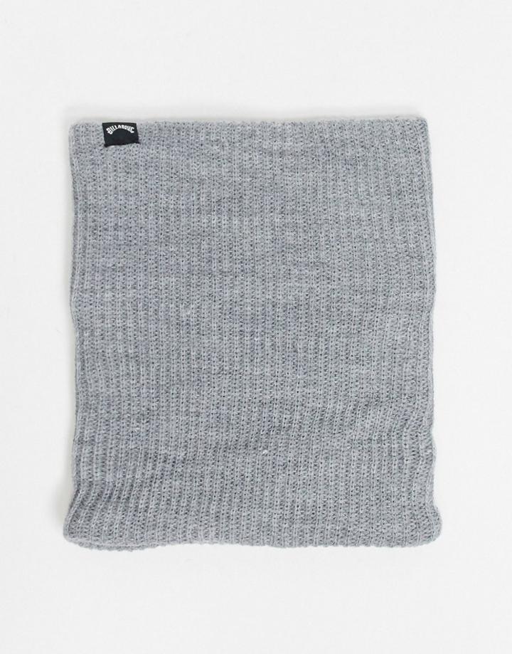Billabong Allday Neckwarmer In Gray-grey