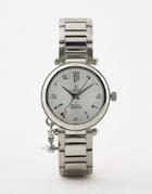 Vivienne Westwood Orb Bracelet Watch In Silver - Silver