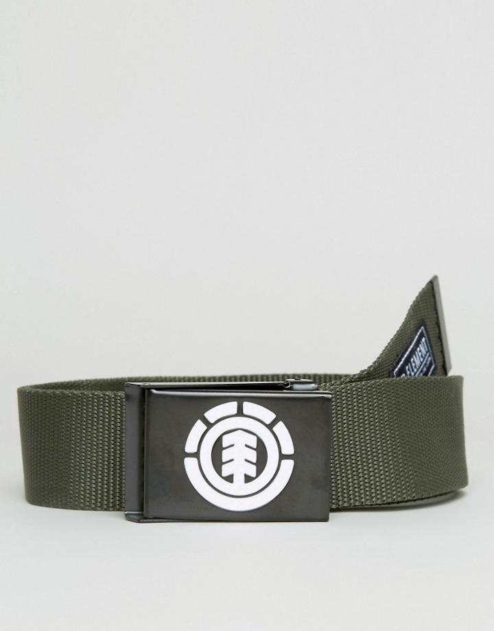 Element Beyond Webbing Belt - Green