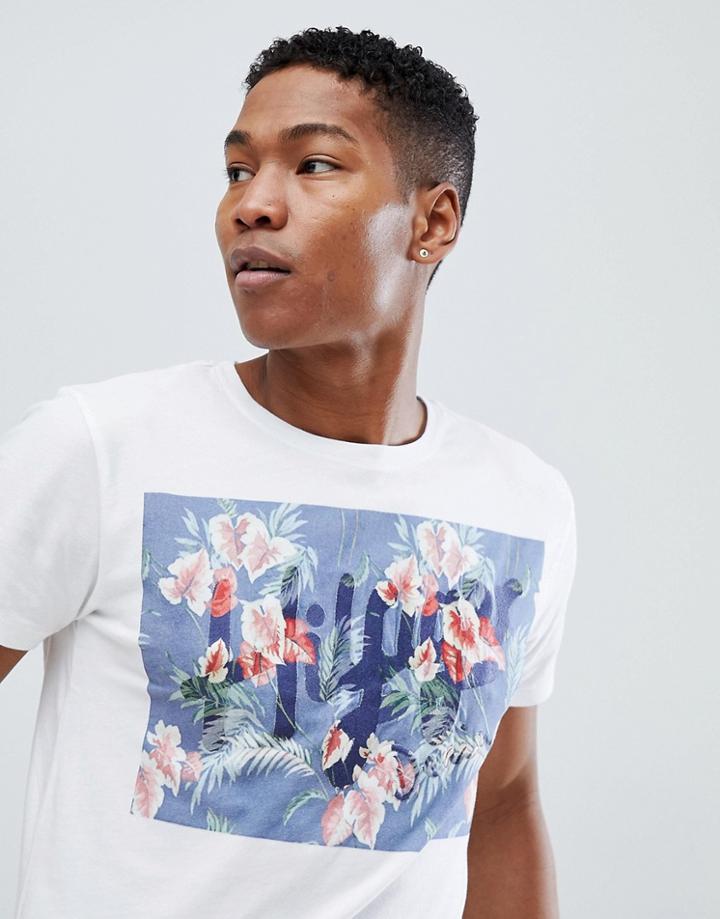Tommy Hilfiger Front Print T-shirt - White