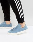 Adidas Originals Court Vantage Sneakers In Blue Bz0431 - Blue