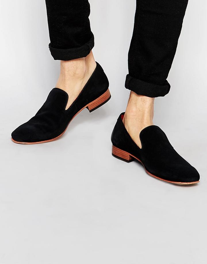 Jeffery West Dress Slippers - Black