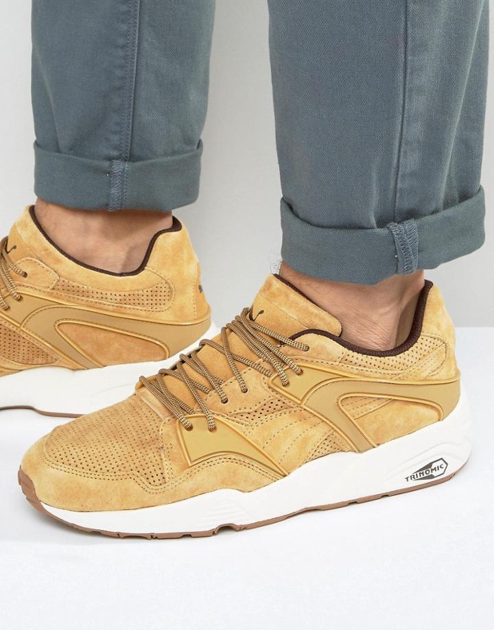 Puma Blaze Winterized Sneakers In Tan 36165301 - Tan