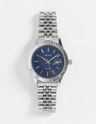 Sekonda Unisex Bracelet Watch With Blue Dial In Silver