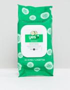 Yes To Cucumbers Calming Facial Wipes For Sensitive Skin 30ct - Clear