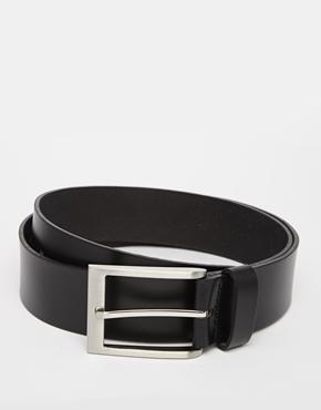 Esprit Steve Leather Belt - Black