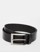 Esprit Steve Leather Belt - Black