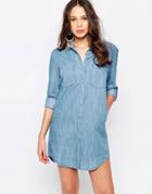 Seafolly Journey Beach Shirt Dress - Blue