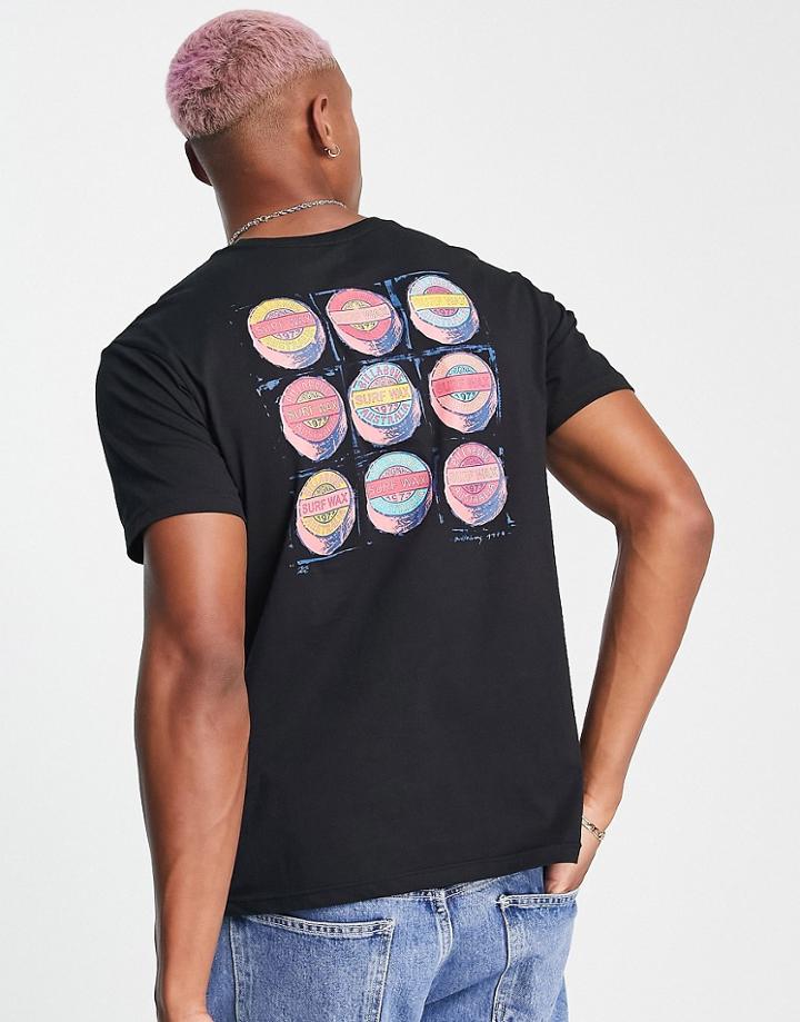 Billabong Pop Wax T-shirt In Black