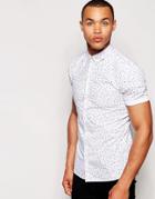Minimum Shirt With Dandelion Print - White
