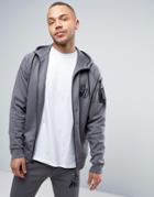 Kings Will Dream Hoodie In Gray With Logo - Gray
