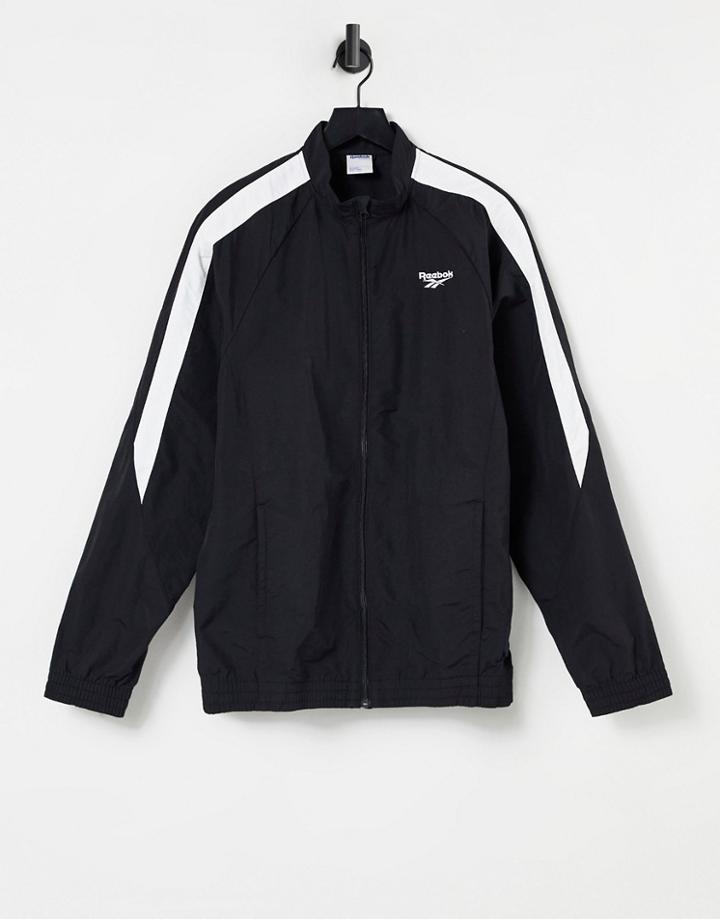 Reebok Cl Track Jacket In Black