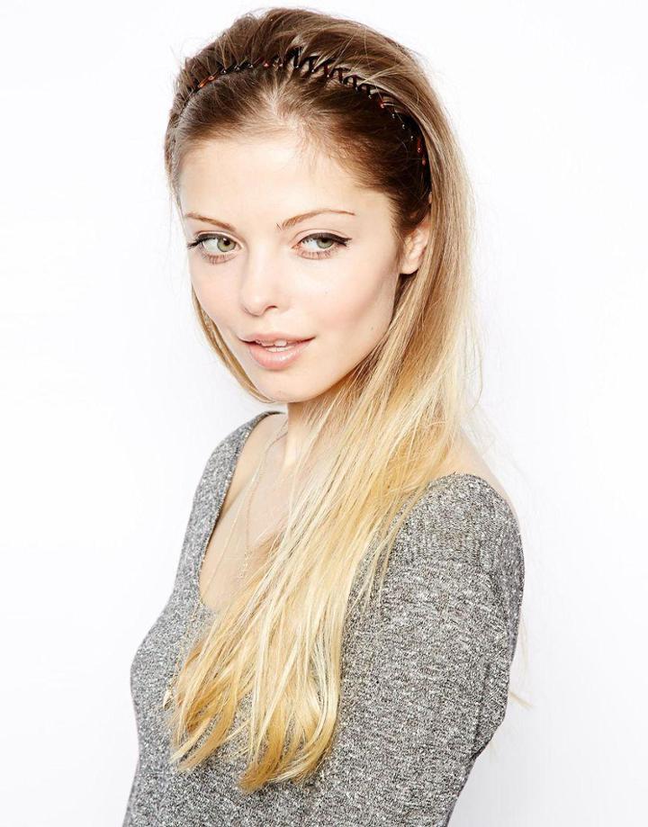Asos Pack Of 2 Accordion Hair Bands