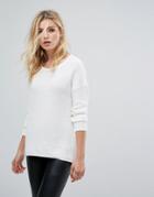 Selected Pullover Sweater - White