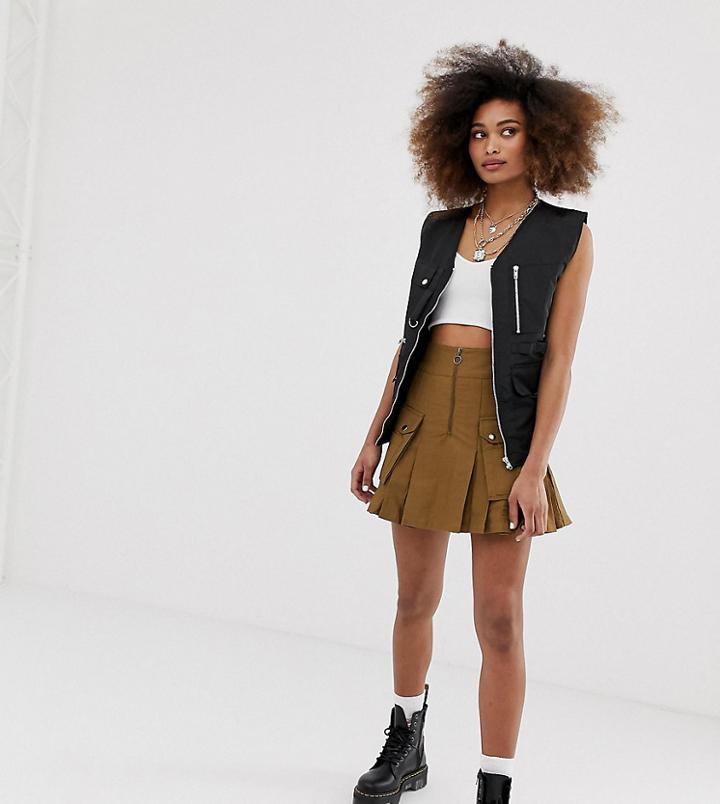 Collusion Utility Skirt With Pockets