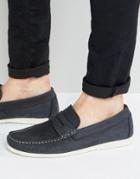 Dune Breeze Suede Loafers - Blue