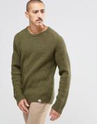 Carhartt Wip Ribbed Sweater - Green