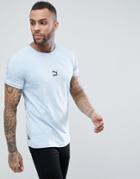 Puma Logo Slim T-shirt - Blue
