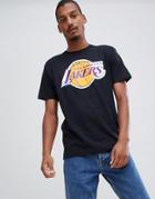 Mitchell & Ness Los Angeles Lakers T-shirt In Black - Black